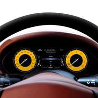 Pour Maserati GranTurismo 2007-2015, tableau de bord numérique LCD, écran complet 12,3 pouces, compteur de vitesse, mise à niveau CarPlay sans fil, Linux
