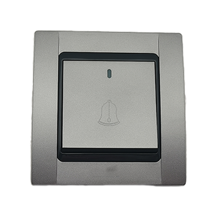 Professional Manufacture Beautiful Design Switch Socket Silver Home Factory Kenya Wall Switches 1 Gang 1 Way 2 Way Electrical