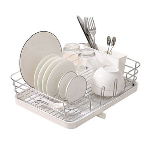 2019 new kitchen storage holders racks,plastic dish drying racks stainless steel