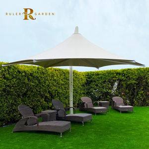 Parasol de grande taille à structure membranaire pour extérieur, résistant à la traction, idéal pour jardin, <span class=keywords><strong>piscine</strong></span>, plage, <span class=keywords><strong>parc</strong></span>, magasin, <span class=keywords><strong>parc</strong></span> d'attractions, espace de repos et ombrage - Product Image 1