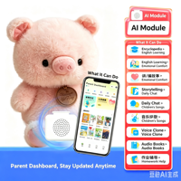 Jouet en peluche parlant personnalisé AI, jouet en peluche Bob l'éponge, jouets en peluche, jouet en peluche en vinyle, porte-clés en peluche cœur, jouets en peluche lapin