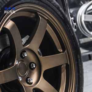ล้อฟอร์จ RCSR OEM แบบชิ้นเดียว ขนาด 18x9 19x10 20x10 21x11 22x11.5 รุ่น <span class=keywords><strong>TE37</strong></span> สำหรับรถยนต์นั่งส่วนบุคคล <span class=keywords><strong>BMW</strong></span> <span class=keywords><strong>E46</strong></span> M3 - Product Image 5