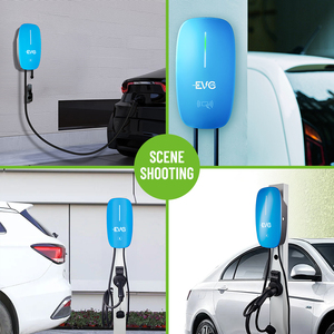 Borne de recharge murale AC rapide pour véhicules électriques, OCPP, IP54, 7 kW, 11 kW, GBT, 22 kW, pour usage domestique - Product Image 4