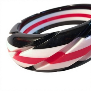 <b>Resin</b> Fashion Bangles Handmade Bracelet Jewelry Wholesale Custom Design Manufacturer Supplier - Product Image 1