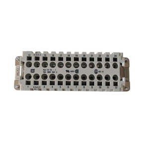 ขั้วต่อฮัน 24 ES F แบบ 24 พิน ตัวเมีย 16A 500V สำหรับงานหนักในอุตสาหกรรม - Product Image 3