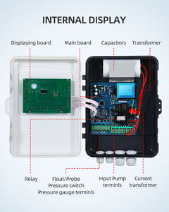 Module de commande de pompe à eau automatique JNN 20Y-CBB avec condensateur intégré, interrupteur de réservoir sous pression et minuterie - Product Image 2