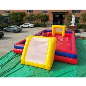 Campo de Fútbol de Jabón Inflable de Grado Comercial, Cancha de Fútbol Inflable, Futbolín Humano Inflable, <span class=keywords><strong>Juegos</strong></span> Interactivos para Eventos - Product Image 3