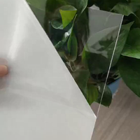 Plaque acrylique transparente de qualité supérieure MSP, 1220*2440mm, 4mm/5mm, résistante aux UV, surface plate coulée, service de découpe inclus