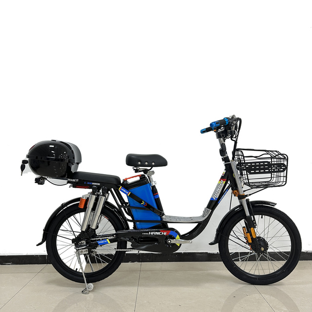 Professional Manufacture 350w 48v 12Ah Integrated Electronic Drum Brake 20 Inch Tire Offroad Mountain City Electric Bicycle for