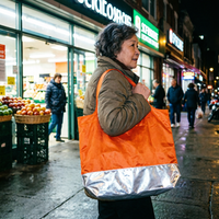 Sac de courses pliable réutilisable avec logo personnalisé XIYI, ouverture supérieure, portable, écologique, recyclable, en polyester 210T, unisexe