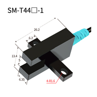 Sensor Fotoelektrik Bentuk U 5mm DC5~24V Harga Pabrik Murah untuk Otomasi