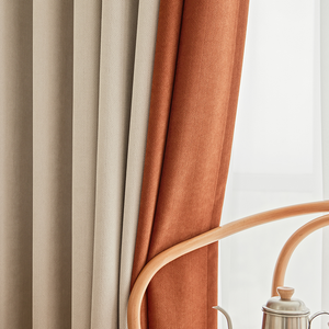 Buona qualità <span class=keywords><strong>Blackout</strong></span> più colori tende soggiorno camera da letto Rideau De Maison - Product Image 5