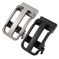 Ceinture en tissu avec boucle de ceinture de style décontracté à verrouillage automatique de 35 mm de largeur, fabrication de haute qualité en alliage de zinc, logo personnalisé gravé au laser