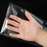 JM26 sac d'emballage en plastique avec logo personnalisé sacs d'emballage alimentaire auto-adhésifs pour bijoux PE Bopp poly sacs Opp transparents clairs pour vêtements