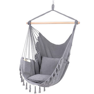 Patio Cour Hamac <span class=keywords><strong>Suspendu</strong></span> Balançoire Accoudoir Brésilien Boho Chaise - Product Image 1