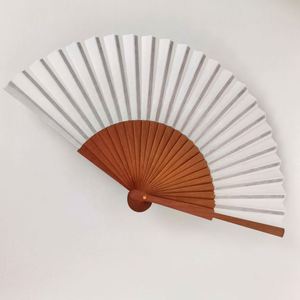 Ventilador Plegable Portátil de Bambú y Madera de Hierro de 23 cm para Regalo, Venta al por Mayor - Product Image 6