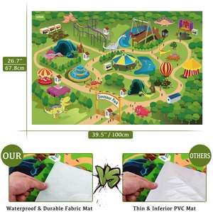 Tapis de jeu modè<span class=keywords><strong>le</strong></span> de <span class=keywords><strong>dinosaures</strong></span>, ensemble d'animaux, Simulation d'animaux, <span class=keywords><strong>monde</strong></span> de <span class=keywords><strong>dinosaures</strong></span>, offre spéciale - Product Image 3