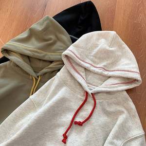 Sérigraphie personnalisée broderie gaufrage point de lavage 100% coton plaine surdimensionné pull sweat à capuche pour hommes femmes automne - Product Image 3