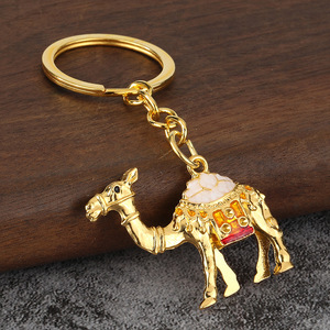 Pendentif <span class=keywords><strong>Breloque</strong></span> en Métal Doré Grand Format Personnalisé avec Logo 3D Designer Camel Baby Dessert pour Chaînes, Sacs, Porte-clés, Fabrication de Bijoux, Fournisseur en Gros - Product Image 1