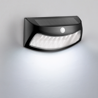 Lampe murale solaire à détecteur de mouvement LED, lanterne de décoration extérieure, étanche IP65, pour villa, jardin, cour, patio, lumière de nuit