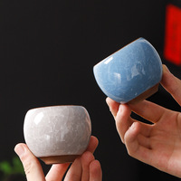Boîte cadeau Crackle Five Elements Dragon Egg Cup, souvenir pratique et créatif pour les conférences, les anniversaires et les événements