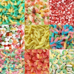 Bonbons gélifiés en vrac enrobés de sucre, fruités, sucrés et acidulés, de marque chinoise célèbre, en sachet - Product Image 5