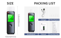 Testeur d'alcool Rechargeable Outils de test d'haleine de précision professionnelle Alcootest portable Alcootest Alcohole Breath Tester