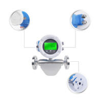 Débitmètre massique Coriolis numérique pour système de dosage chimique avec sortie RS485 Modbus