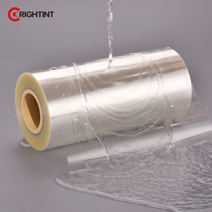 UV Mürekkep Püskürtmeli Kendinden Yapışkanlı Su Geçirmez Etiketler, Poşet Kapama ve Yapışkan Etiketler için Akrilik Yapışkanlı Şeffaf BOPP Vinil Film - Product Image 3