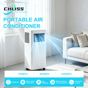 Climatiseur mobile split réversible 12000 Btu 14000 Btu avec unité extérieure silencieuse - Product Image 1