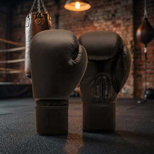 Durable PU Leather Professional Boxing Gloves Adjustable Wrist <b>Strap</b> for Active Training Lightweight Breathable Unisex Sports - Product Image 2