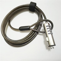 Verrouillage intelligent OEM, câble antivol, verrouillage à combinaison, ordinateur, trou de 3*5 mm, câble de sécurité universel pour ordinateur portable, verrouillage pour PC