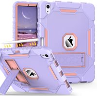 Étui robuste 3 en 1 pour iPad Air 11 2024 Protection antichoc pour iPad étui universel robuste pour tablette pour iPad Air 6th 5th 4