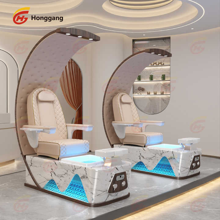 Luxury Modern Professional Throne High Back Foot Spa Massage Manicure ...