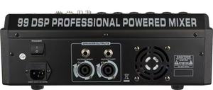Consola Mezcladora Amplificada de 6 Canales OEM de Fábrica con Amplificador Incorporado, USB, Bluetooth y Ecualizador para Eventos de Iglesia, Sistema de Sonido en Vivo - Product Image 6
