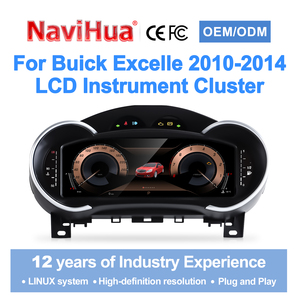 หน้าปัดดิจิตอลรถยนต์ Navihua รุ่นใหม่ อัปเกรดระบบ Linux รองรับ Carplay สำหรับ Buick Excelle ปี 2010-2014 จอ LCD แสดงผลอัตโนมัติ - Product Image 2