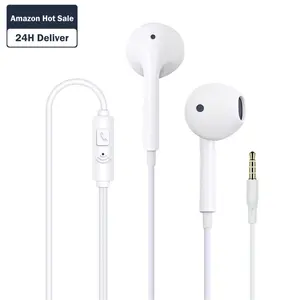 Amazon Hot Sales 3.5mm Jack For IPad Pods Light Connector Earphones Pods Cables Pods Original Digital Wired Headset For IPhone