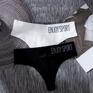 Biểu Tượng Tùy Chỉnh Sexy Củ<span class=keywords><strong>a</strong></span> Phụ Nữ Đồ Lót Liền Mạch Thể Thao Thoáng Khí Tập Thể Dục T Trở Lại Củ<span class=keywords><strong>a</strong></span> Phụ Nữ Quần Lót Thấp Eo Tóm Tắt Cho Phụ Nữ. - Product Image 2