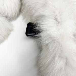 Manteaux en fourrure véritable pour femmes, style chic classique, hiver, <span class=keywords><strong>avec</strong></span> <span class=keywords><strong>capuche</strong></span> en fourrure - Product Image 2