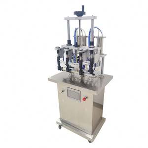 Máquina de Llenado de Perfume al Vacío, Máquina de Producción de Aceites Esenciales, Máquina de Llenado y Envasado Cuantitativo de Perfume, 4 Cabezales - Product Image 2