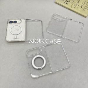 Funda Transparente Magnética con Soporte para Teléfono, Resistente a Impactos, de PC Rígido, con Anillo Giratorio Integrado para iPhone 18 <span class=keywords><strong>DUO</strong></span>, Venta al Por Mayor - Product Image 3