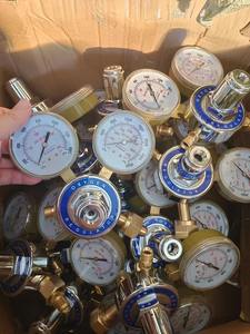 일반 황동 산소 조절기 감속기 미그 유량계 압력 가스 고체 황동 용접 빅터 가스 토치 절삭에 적합 - Product Image 3