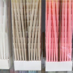 Conos Pre-Enrollados Personalizados, Papel de Liar Natural Marrón, Blanco y Rosa - Product Image 6