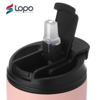 Vaso Térmico Sublimable de Doble Pared, Reutilizable, de Acero Inoxidable, 20 oz, Delgado, Libre de BPA, con Tapa Funcional