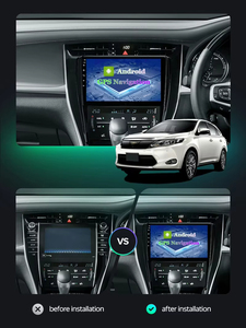 Toyota Harrier 2013 2020 Android 12 xe đa phương tiện Máy nghe nhạc GPS navigation âm thanh stereo đài phát thanh đầu đơn vị - Product Image 2