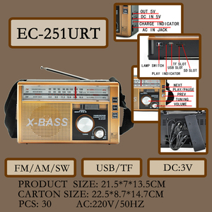 Ngoài Trời Xách Tay Retro Cắm Trại Đèn Công Cụ Đa Chức Năng Sạc Sóng Dài Fm Am Sw B T Máy Nghe Nhạc Mp3 Lm <span class=keywords><strong>Radio</strong></span> - Product Image 4