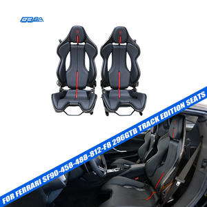 Asiento de Carreras con Respaldo Dividido y Reclinable Personalizable, Ajustable para Ferrari SF90 458 488 812 F8 296GTB - Product Image 6