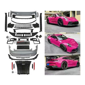Kit Carrozzeria Stile GT3 in Materiale PP per <span class=keywords><strong>911</strong></span> 992.1 992.2, Paraurti, Parafango, Spoiler Inferiore, Splitter, Labbro Anteriore, Diffusore Posteriore, Scarico - Product Image 1