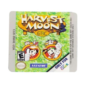 Harvest Moon 3 Terfect Dftk <b>Game</b> Cartridge Stickers for Gbc - Product Image 3