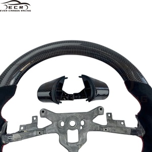 Volant en fibre de carbone Ever-Carbon Racing ECR Hotsell, <span class=keywords><strong>prix</strong></span> d'usine, avec Alcantara pour Chevrolet <span class=keywords><strong>Corvette</strong></span> C6 ZR1 - Product Image 4